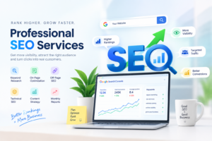 professional seo services growth dashboard